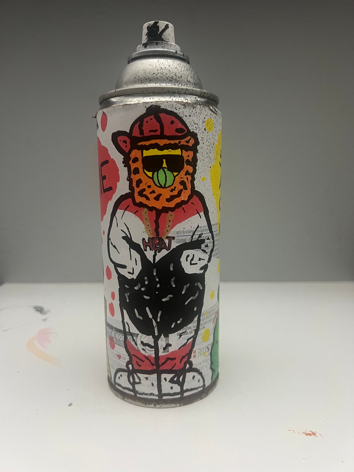 “Burnie Spray Can Serie #2.”