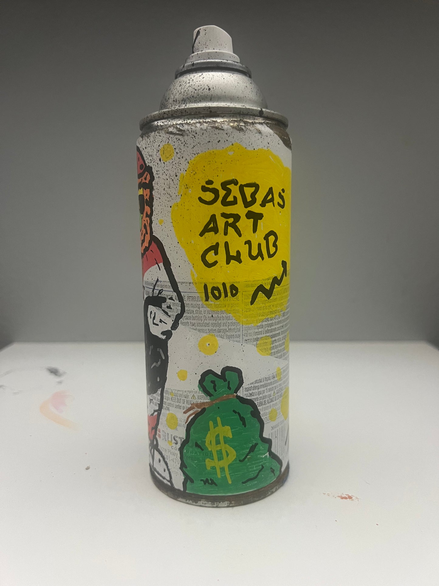 “Burnie Spray Can Serie #2.”