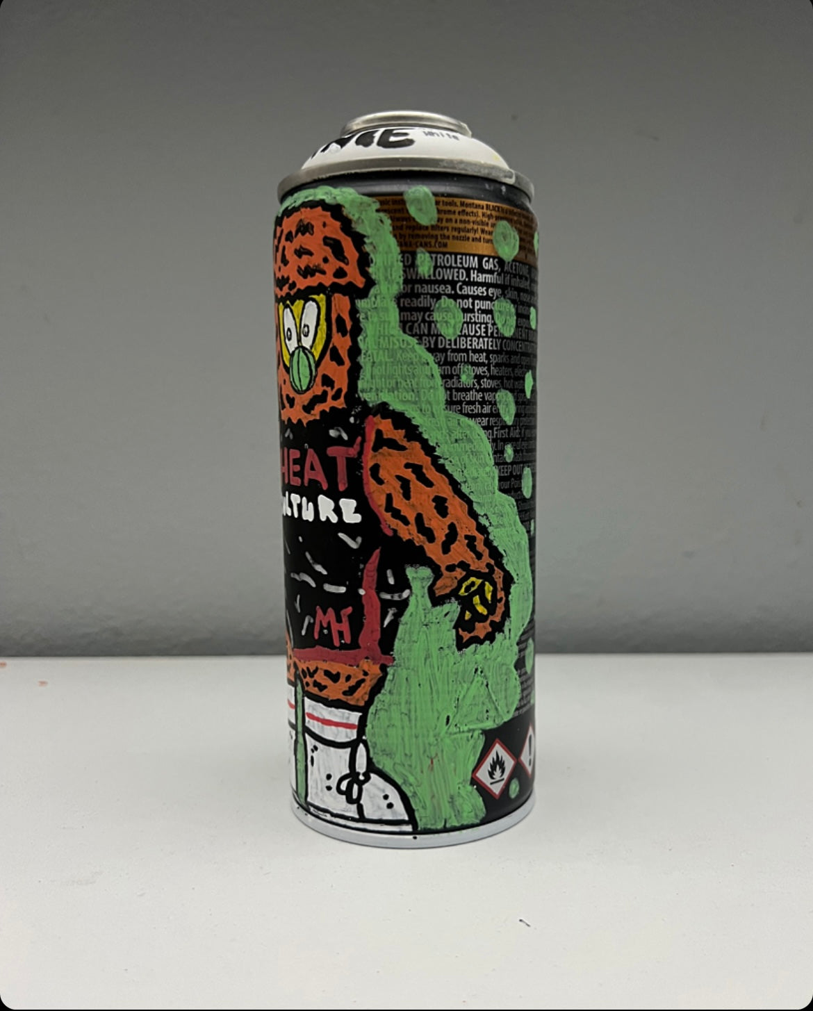 “Burnie Spray Can Serie #1.”