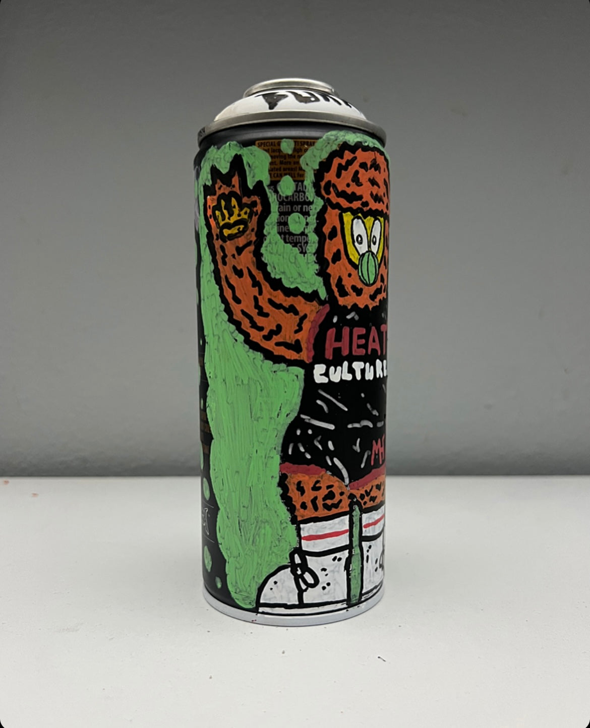 “Burnie Spray Can Serie #1.”